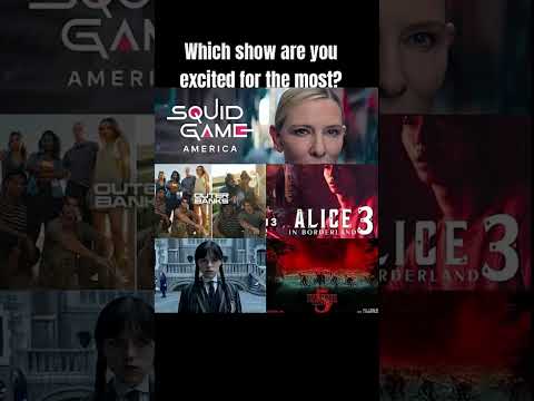 Which are you most excited for? #squidgame