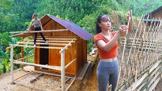 TIME LAPSE --288 Days Building A LOG CABIN And Wooden Kitchen /from Start To Finish
