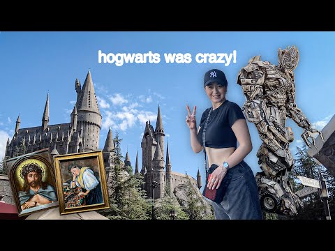 Harry Potter World, dinosaurs & giant robots?! Universal Studios was amazing!
