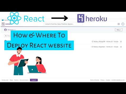 react heroku | react heroku deployment | how to deploy a website | how to deploy react app
