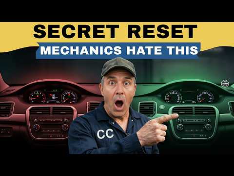 Your Mechanic Doesn't Want You Doing This Reset (Here's Why)