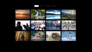 Lightbox Image Gallery Filtering | HTML5, CSS3, jQuery + isotope