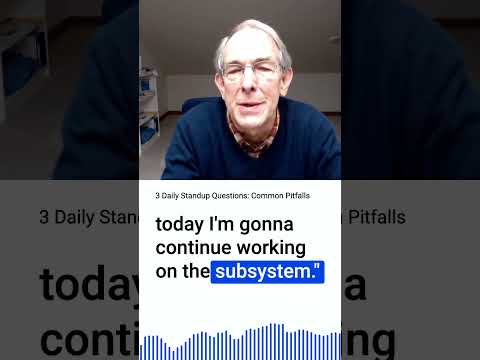 3 Daily Standup Questions: Common Pitfalls