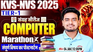 KVS-NVS 2025 Computer Marathon | KVS Tier 1 Complete Computer Class | Computer By Ravi Sir