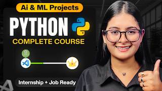Python Full Course 2026 | Beginner to Advanced with AI Projects | Saumya Singh
