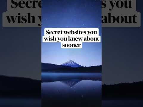 secret websites you wish you knew about sooner #shots #websites