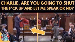 Oxford Student OUTSMARTS Charlie Kirk and the Crowd Can't Stop Laughing!