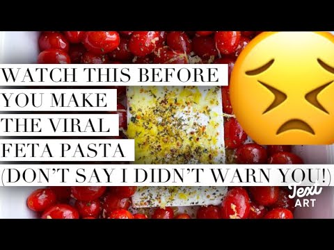 How to Make the Viral Feta Pasta From TikTok (Vegan Tips Included!)