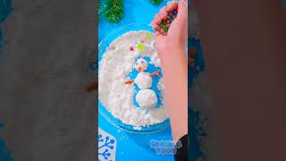 ⛄ Mommy Built Me A Tiny Snowman 🏠 At Home! ❄️