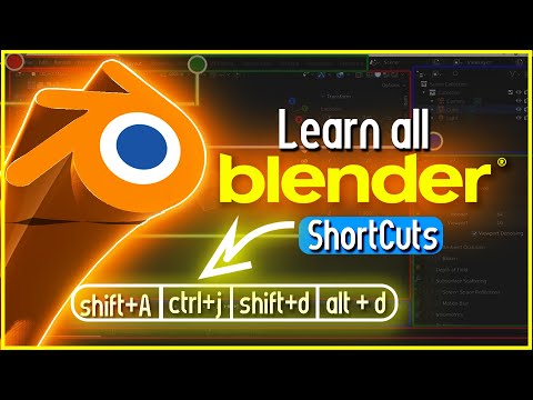 Blender; SHORTCUT TUTORIAL #blendershortcut