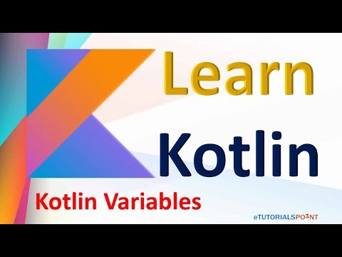 Kotlin Tutorial - Kotlin Variables | Types of variables in Kotlin | Difference between var and val