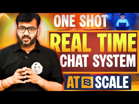 Real-Time Chat System Architecture Explained in Depth ⚙️ | System Design for Scale 🔥 | Arvind Sir