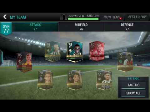 Fifa Mobile 3 National Champions Pack and 1 Inform