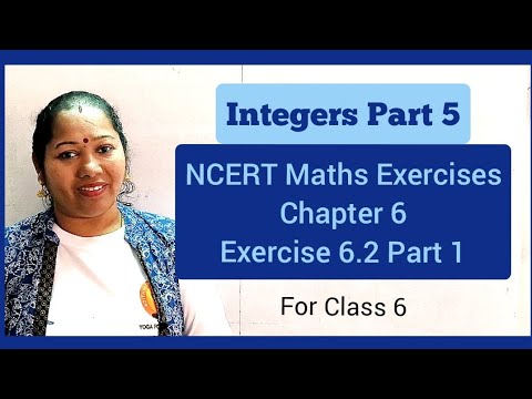 Mastering Integers: NCERT Chapter 6 Exercise 6.2 - Part 1