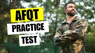 AFQT Practice Test 2026 Armed Forces Qualification Test Army Air Force Math Arithmetic