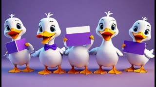 Two Little Ducks Learn to Spell | Spelling Song for Kids | Fun Learning Rhyme