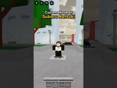 Subaru Natsuki - Custom Moveset  #roblox #jjs #subaru #rezero #skillbuilding