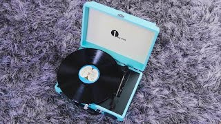 Portable record player review | 1byone
