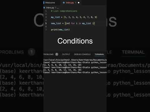 Master Python List Comprehension in 2 Minutes!