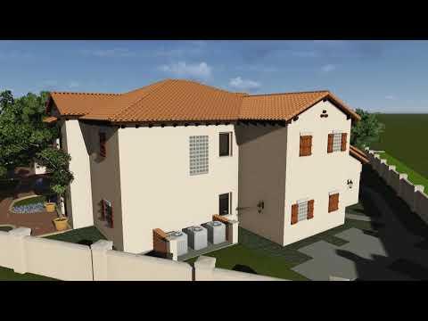 3D walk thru rendering video