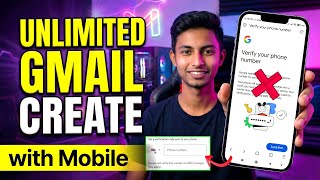 how to create unlimited gmail account in mobile | how to create gmail account without phone number