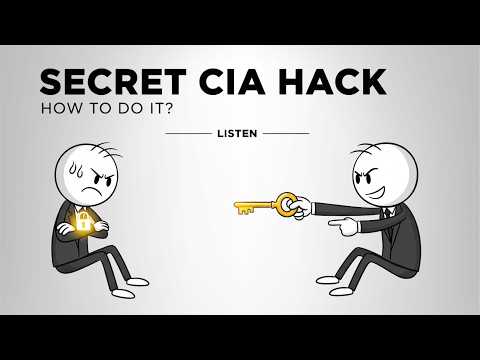 CIA's Technique to Make People Talk Without Them Realizing