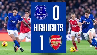 EVERTON 0-1 ARSENAL | PREMIER LEAGUE HIGHLIGHTS