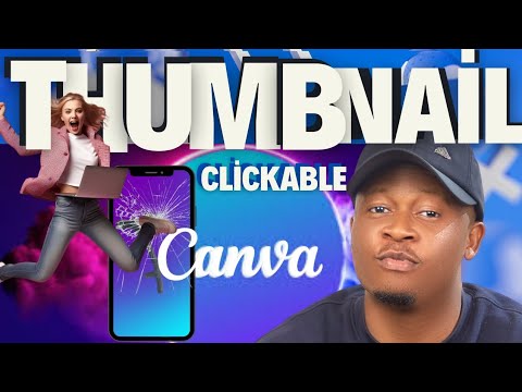 How I Made this Viral Clickable Thumbnail Using Canva