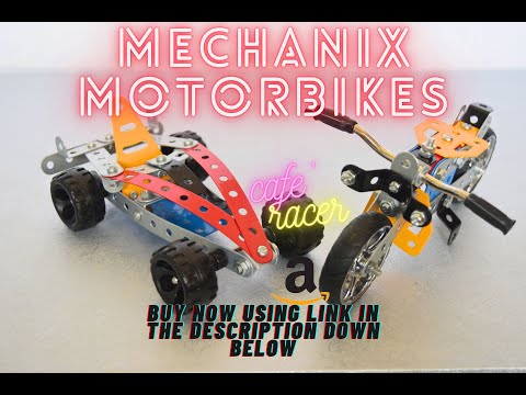 Mechanix Café Racer (MotorBikes) Unboxing & Build By Precisionplaythings.com #biketoys #diy