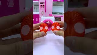 ASMR Unboxing Washing Machine Set Toys Unboxing Orrange Set Toys, Satisfying With Lina ASMR Videos