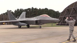 F-22 Fighter Jet Deployment To Europe – Arrival In U.K