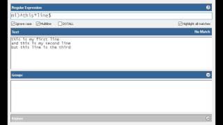 RegEx 104- Anchors in AutoHotkey Regular Expressions
