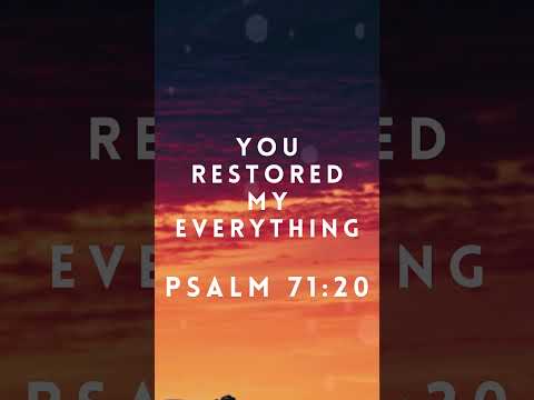 You Restored My Everything, Psalm 71:20 | Worship by SoulBalance | Uplifting/Faith/Soulful Gospel
