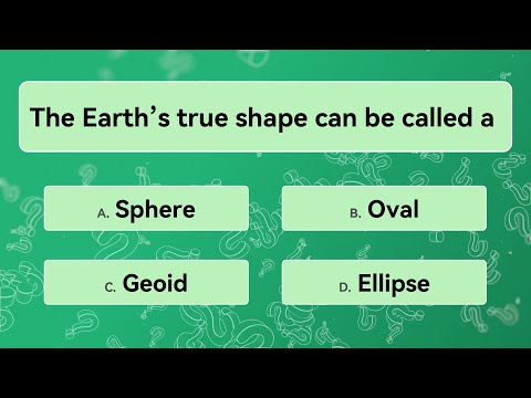 Geography quiz | Physical Geography Quiz