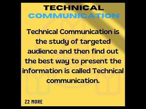 What is Technical Communication || #shorts #youtubeshorts #shortsvideo