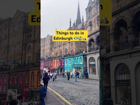 Must-sees in Edinburgh 🏴󠁧󠁢󠁳󠁣󠁴󠁿✨ #edinburgh #scotland #uk #europetravel