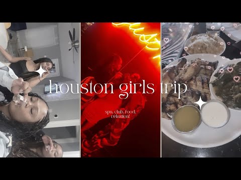 houston girls trip! spa| the address| lost & found & more. YOU WONT BELIEVE WHAT HAPPENED.