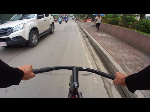 FIXED GEAR #11 DOING FOOD PANDA DELIVERIES ON A FIXIE BIKE (POV) 2