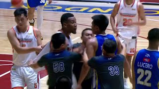 Onwubere, Dionisio, Lucero’s HEATED EXCHANGE in 4Q | PBA Season 49 Philippine Cup