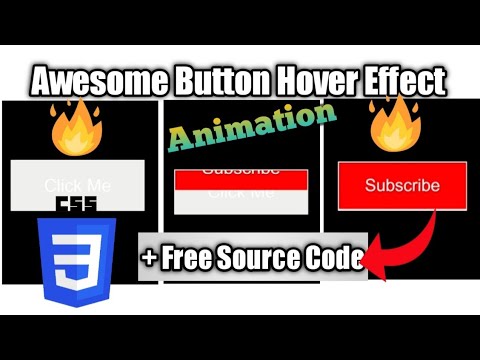 CSS Button Overlay on Hover Effect Animation + Free Source Code 🔥 #css #advancedcss #animation #tips