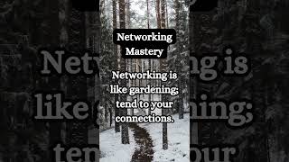 Networking mastery #recruitment #shorts #short #networking