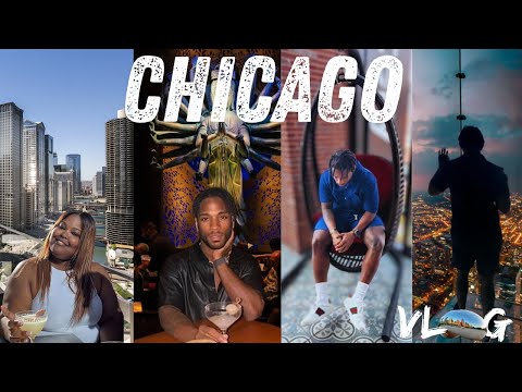 CHICAGO Travel Vlog | Restaurants, Rooftops, & Exploring