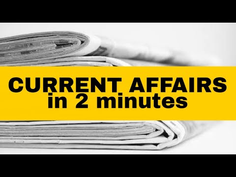 Current affairs