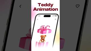 Figma Prototyping Animation | Teddy Gift Packing #figmaanimation #figmaprototype
