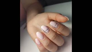Hardware manicure process, alignment of the nail plate and helium coating.