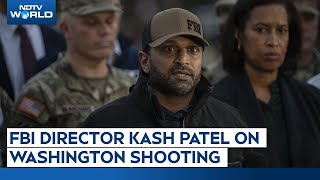 Washington Terror Attack | FBI Director, Police On National Guardsmen Shot In Washington
