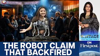 Why Galgotias’ Fake RoboDog Claim Cast a Shadow on India’s AI Moment | Vantage With Palki Sharma