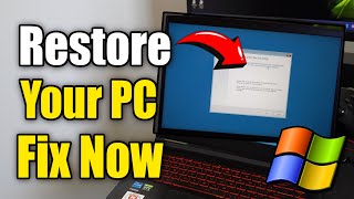 How to Restore Windows 10/11 PC to an earlier point if not loading (Best Method)