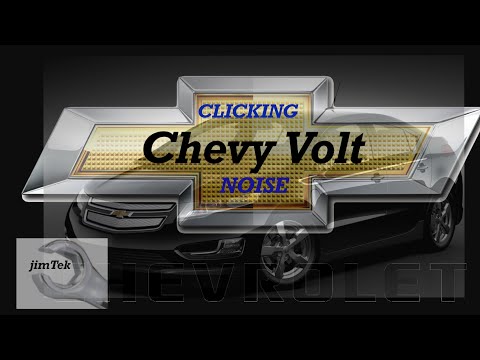 Front end clicking noise 2014 chevy volt