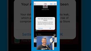 Watch out for pop-ups claiming "Your iPhone's been hacked" click - just close the window.